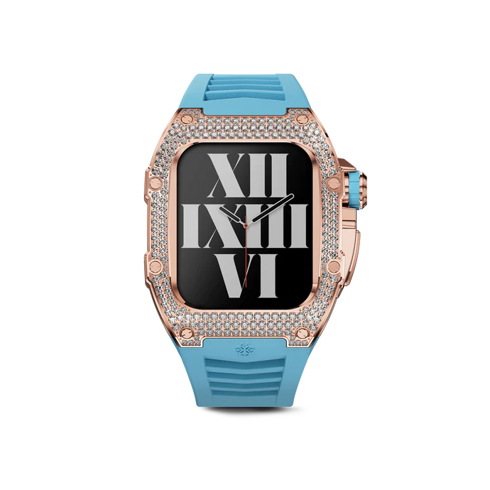 GOLDEN CONCEPT镶钻适用iwatch7/8/9表壳改装轻奢风