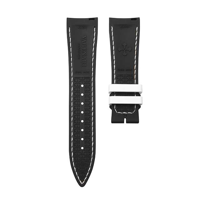 【格纹】维瑞亚VAGENARI橡胶表带适用于积家大师39mm