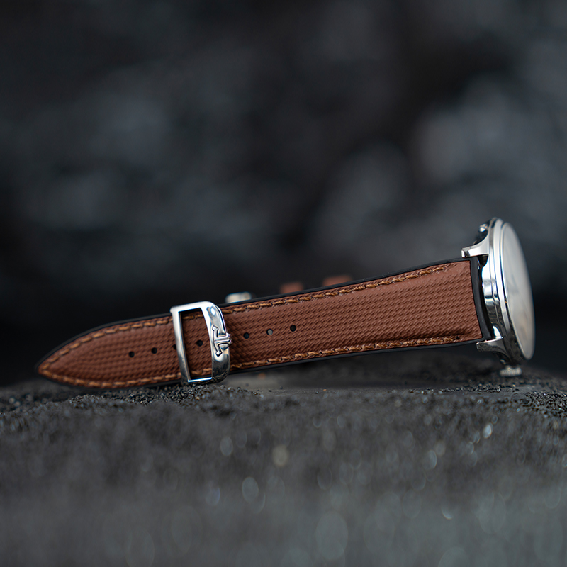 【格纹】维瑞亚VAGENARI橡胶表带适用于积家大师39mm