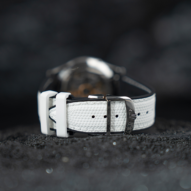 【格纹】维瑞亚VAGENARI橡胶表带适用于积家大师39mm