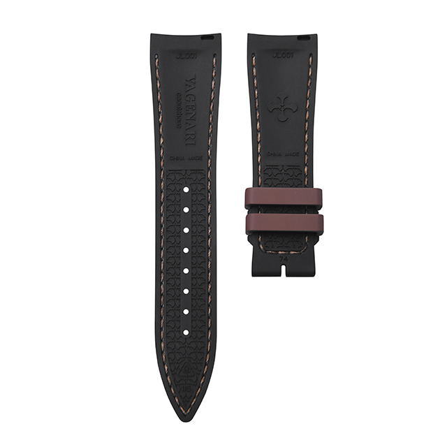 【格纹】维瑞亚VAGENARI橡胶表带适用于积家大师39mm