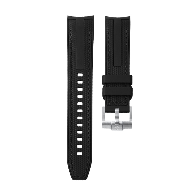 维瑞亚VAGENARI橡胶表带适用于GrandSeiko冠蓝狮SBGA407G