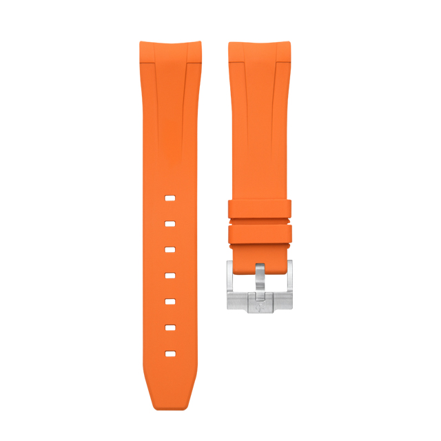 维瑞亚橡胶表带适用于劳力士恒动39mm 114300 针扣