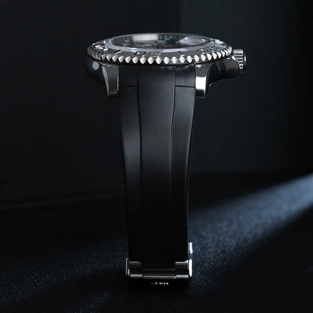 维瑞亚橡胶表带适用于劳力士游艇 40mm 126622.126621