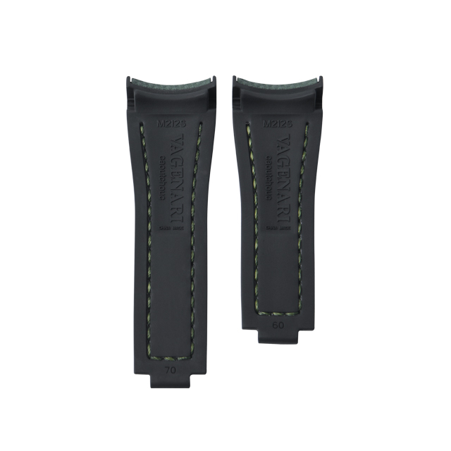 维瑞亚网格纹橡胶表带适用于劳力士潜航者41mm 126610 126613 124060