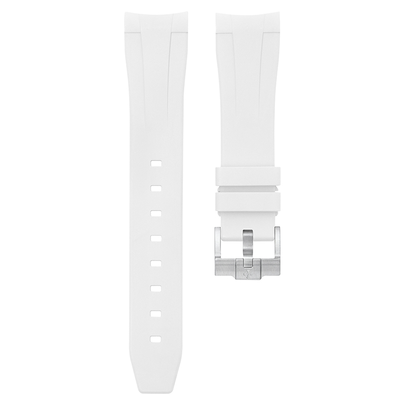 维瑞亚橡胶表带适用于劳力士潜航者 41mm 126610.126613.124060 针扣款
