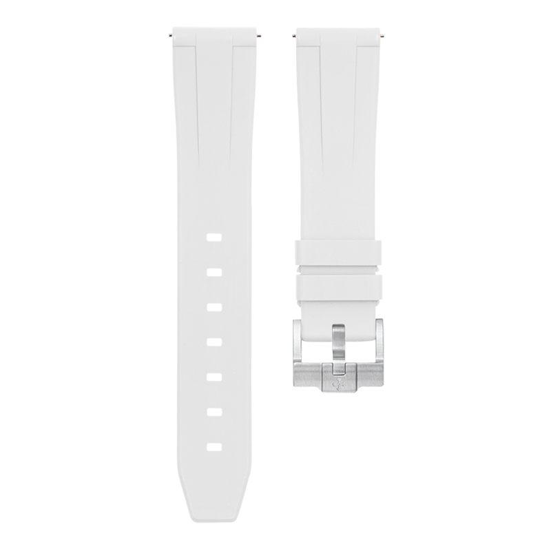 【快拆生耳款】维瑞亚橡胶表带 快拆平头通用胶带18mm 19mm  20mm 21mm 22mm 23mm