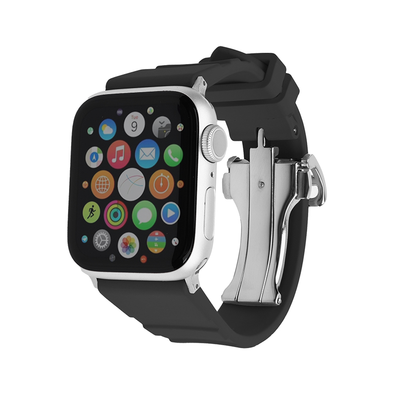 维瑞亚橡胶表带适用于苹果手表Apple Watch 38/40/41/42mm