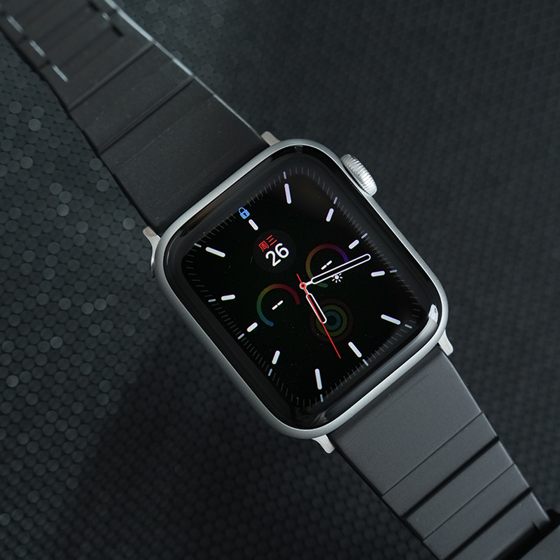 维瑞亚橡胶表带适用于苹果手表Apple Watch 38/40/41/42mm