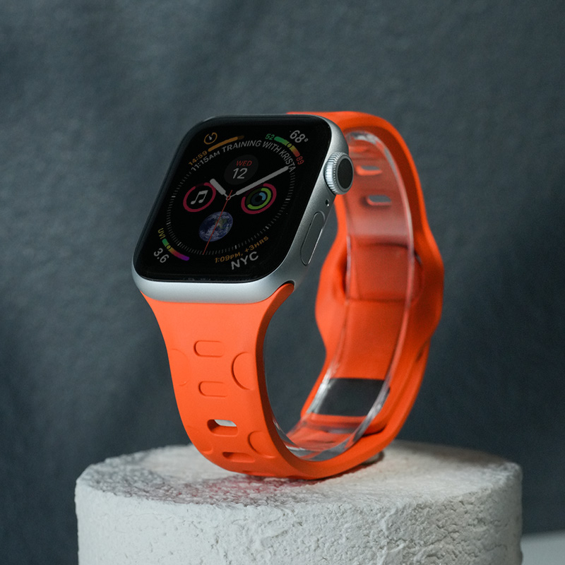 维瑞亚氟橡胶表带适用于苹果手表Apple Watch 38/40/41/42mm