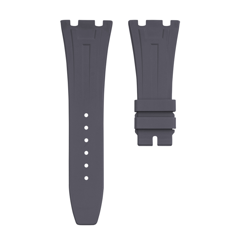 【升级版H外观设计-钢带款】- 橡胶表带适用皇家橡树41mm15400.15500.15510.26239.26331.26240