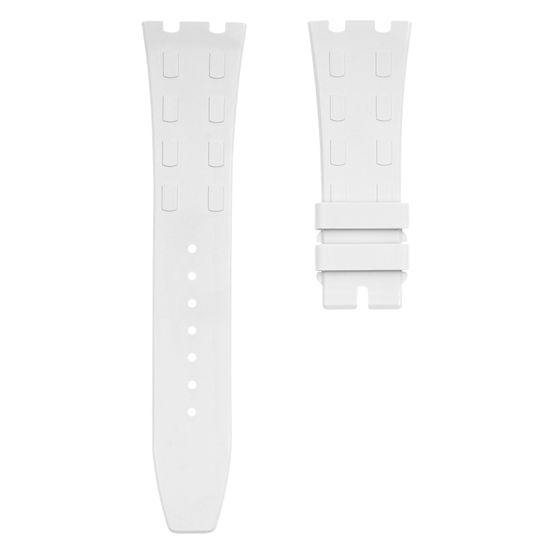 Vagenari维瑞亚橡胶表带适用于爱彼皇家橡树38mm 26315钢带表款