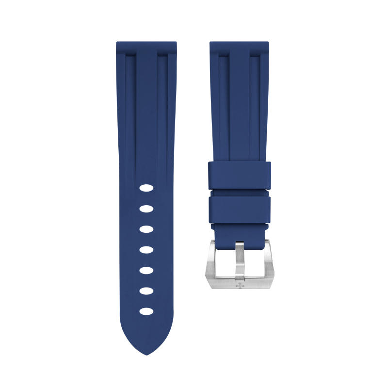 维瑞亚橡胶表带适用于沛纳海40mm 42mm表径