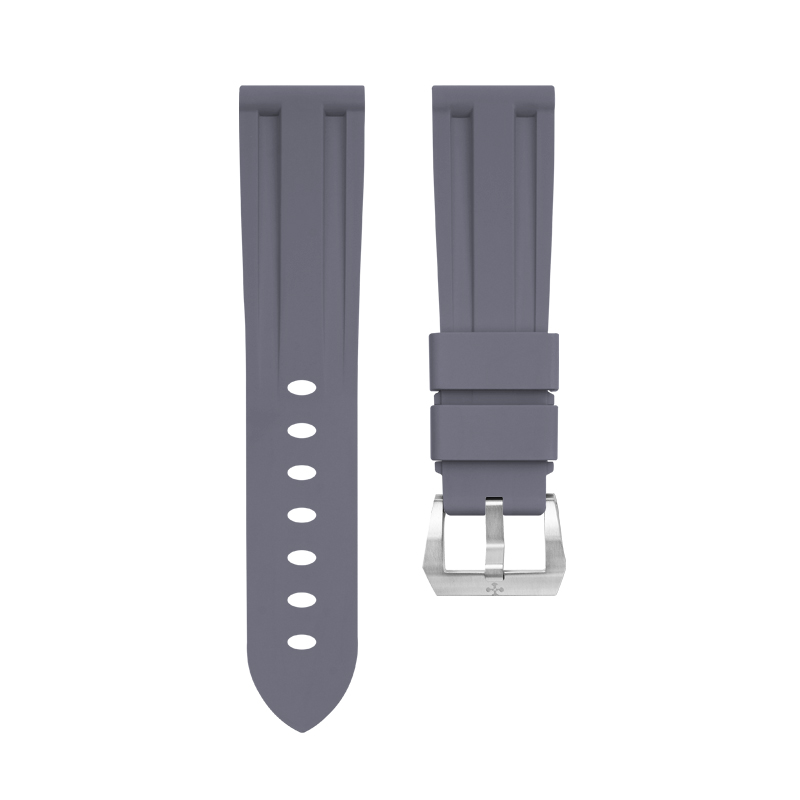 维瑞亚橡胶表带适用于沛纳海40mm 42mm表径