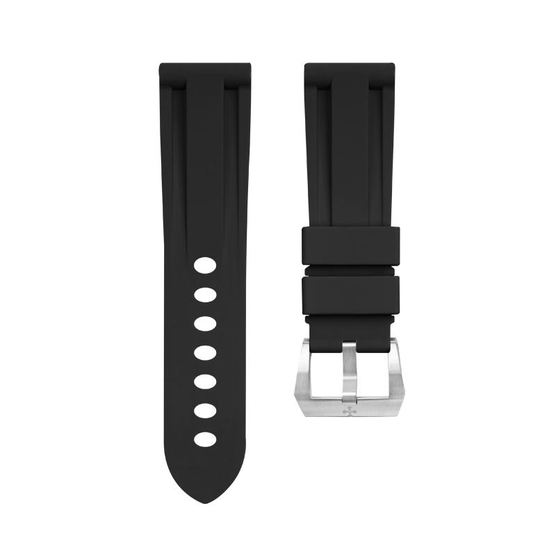 维瑞亚橡胶表带适用于沛纳海 Luminor 44mm与45mm表径