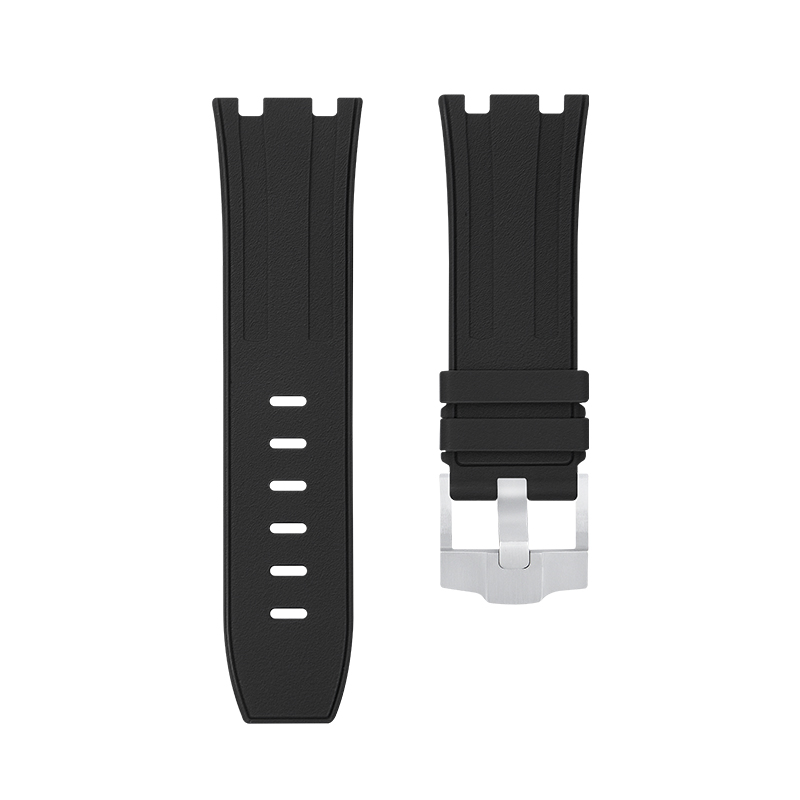 【双色】维瑞亚橡胶表带适用于皇家橡树离岸潜水 42mm 15710.15703.26703
