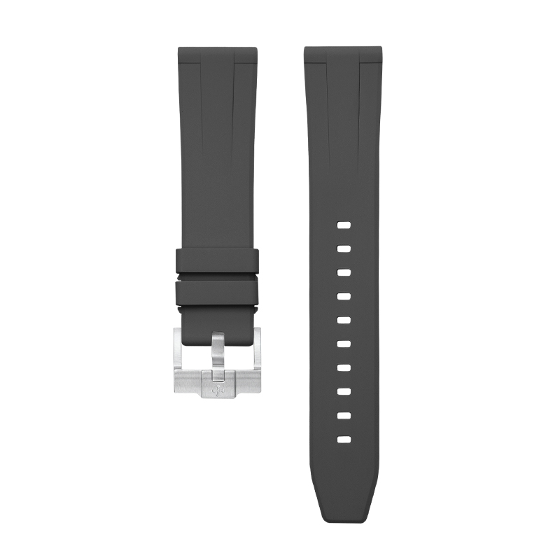 【短款】橡胶表带平头通用款经典系列针扣款 18mm 19mm （适合女士）