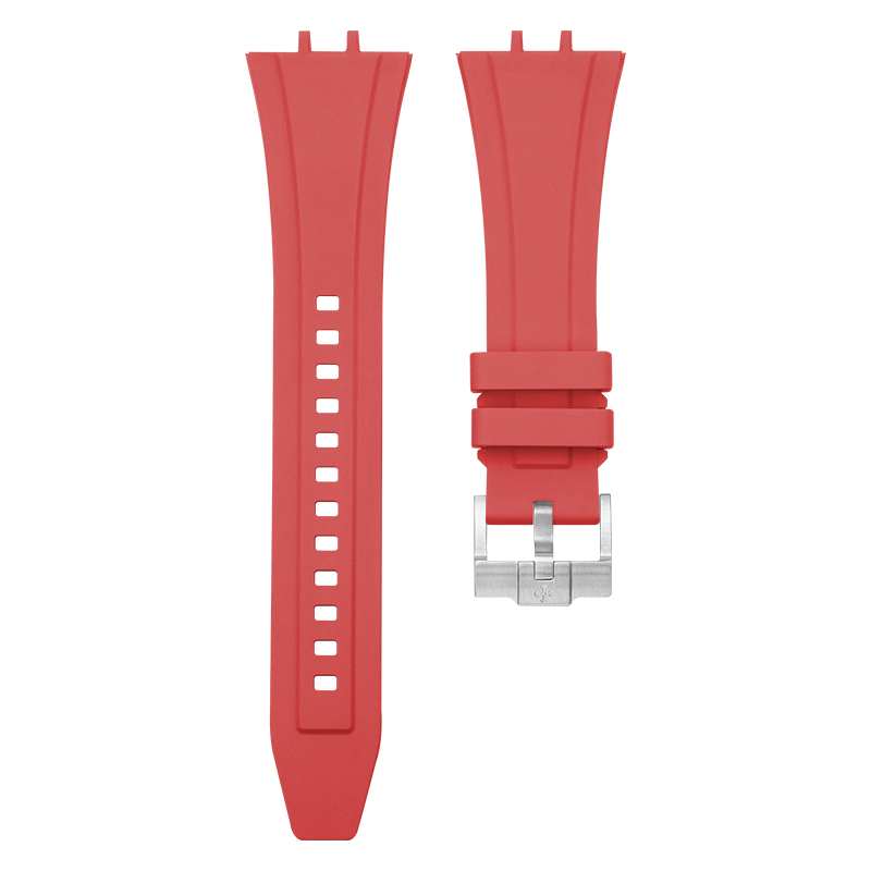 维瑞亚橡胶表带适用于帝舵皇家系列M28600 41MM针扣款
