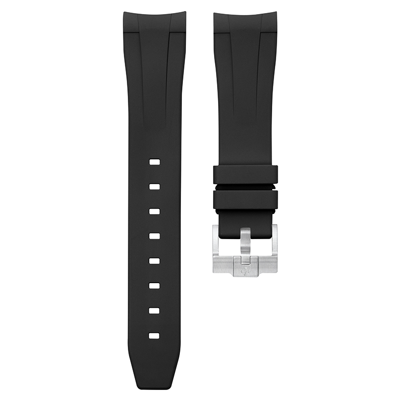 维瑞亚橡胶表带适用于劳力士潜航者 41mm 126618 针扣款