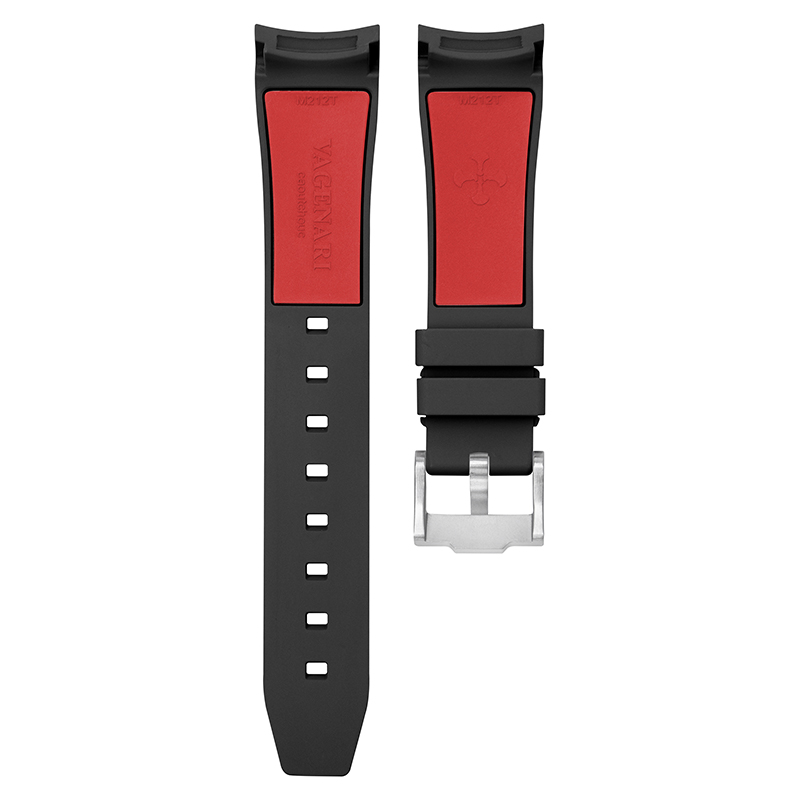 维瑞亚橡胶表带适用于劳力士潜航者 41mm 126618 针扣款