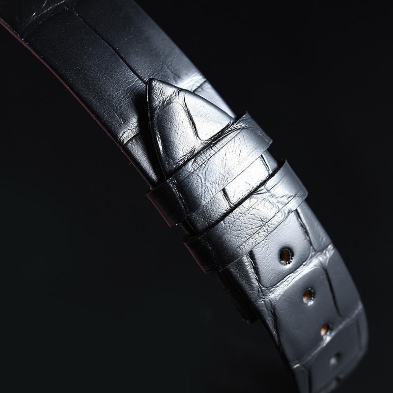 维瑞亚美洲鳄鱼皮表带适用于伯爵时来运转系列29mm