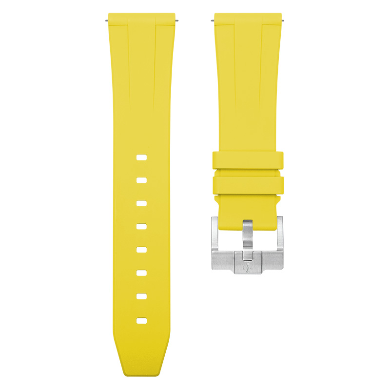 【快拆生耳款】维瑞亚橡胶表带 快拆平头通用胶带18mm 19mm  20mm 21mm 22mm 23mm