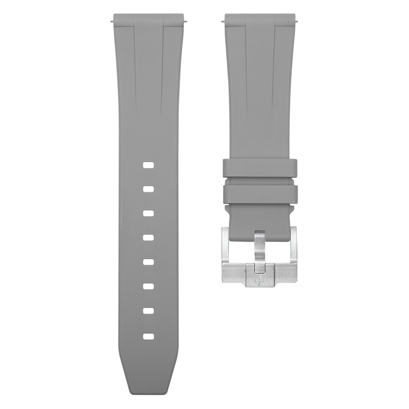 【快拆生耳款】维瑞亚橡胶表带 快拆平头通用胶带18mm 19mm  20mm 21mm 22mm 23mm