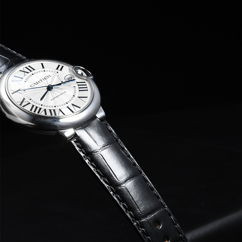 维瑞亚VAGENARI 美洲鳄鱼皮表带 适用于卡地亚蓝气球42mm