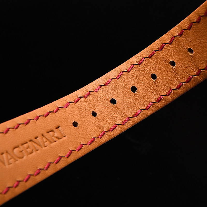 维瑞亚VAGENARI 美洲鳄鱼皮表带 适用于卡地亚蓝气球33mm