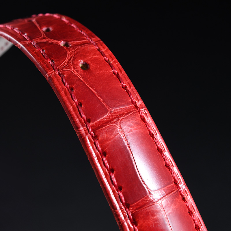 维瑞亚美洲鳄鱼皮表带适用于约会系列34mm