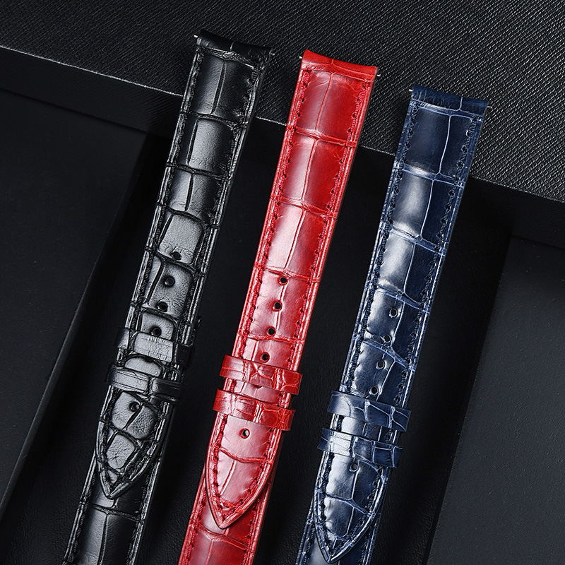 维瑞亚美洲鳄鱼皮表带适用于约会系列36mm