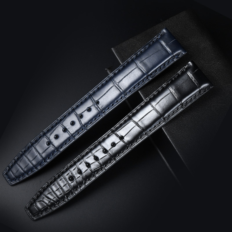 维瑞亚美洲鳄鱼皮表带适用于万国葡萄牙计时41mm