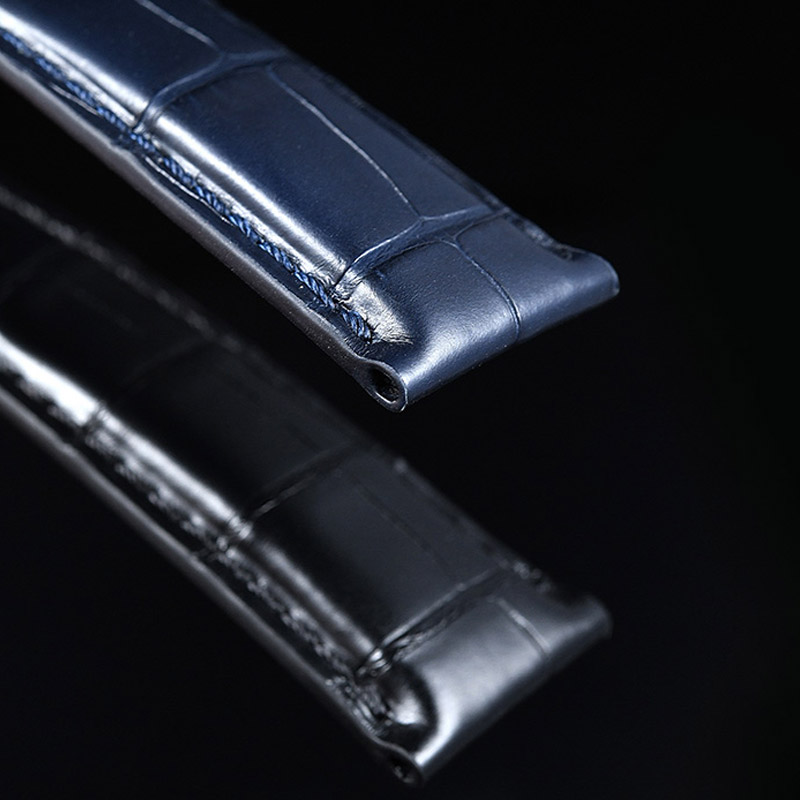 维瑞亚美洲鳄鱼皮表带适用于万国葡萄牙计时41mm