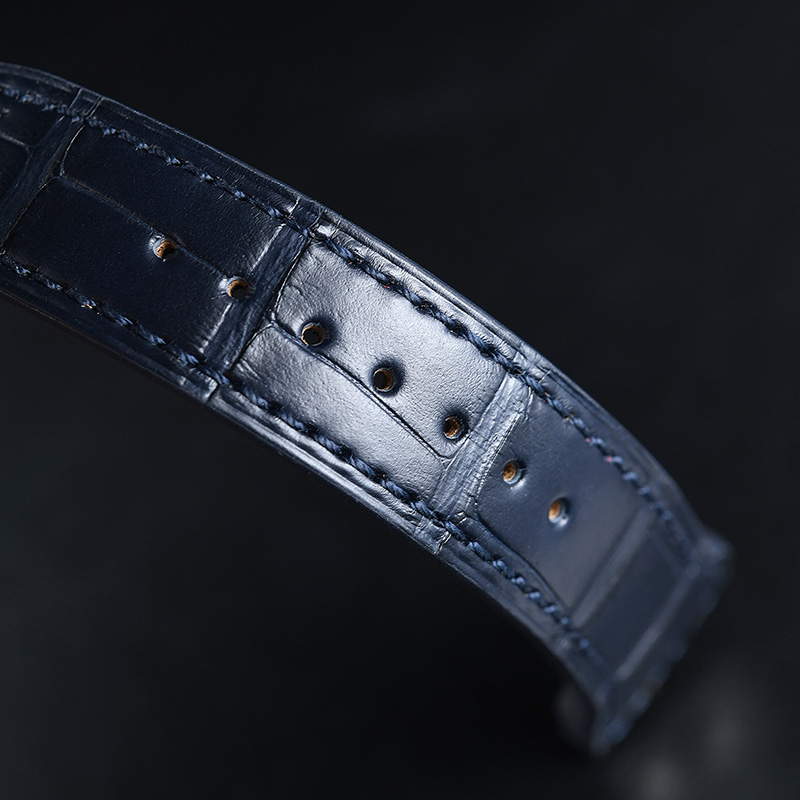 维瑞亚美洲鳄鱼皮表带适用于万国葡萄牙计时41mm