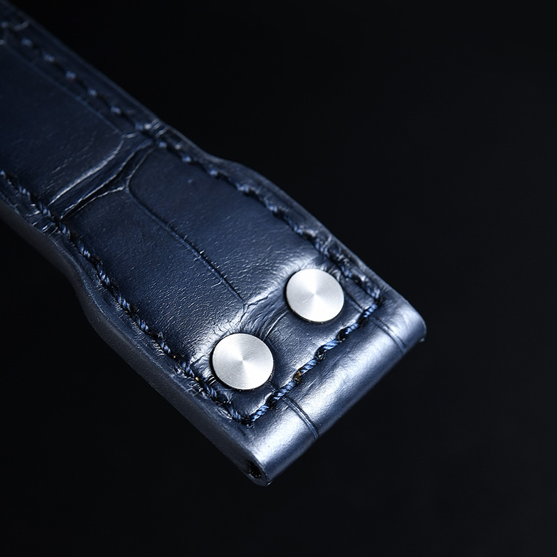 维瑞亚美洲鳄鱼皮表带适用于万国葡萄牙计时41mm