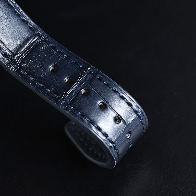 维瑞亚美洲鳄鱼皮表带适用于万国葡萄牙计时41mm