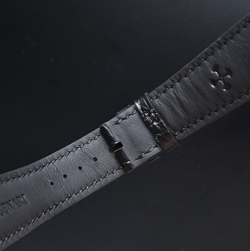 维瑞亚鳄鱼皮表带适用宝珀经典系列40mm 6653 6662