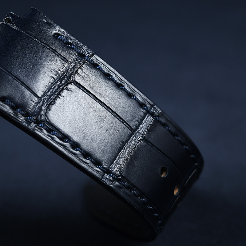 维瑞亚鳄鱼皮表带适用于宇舶大爆炸系列44mm 301/311
